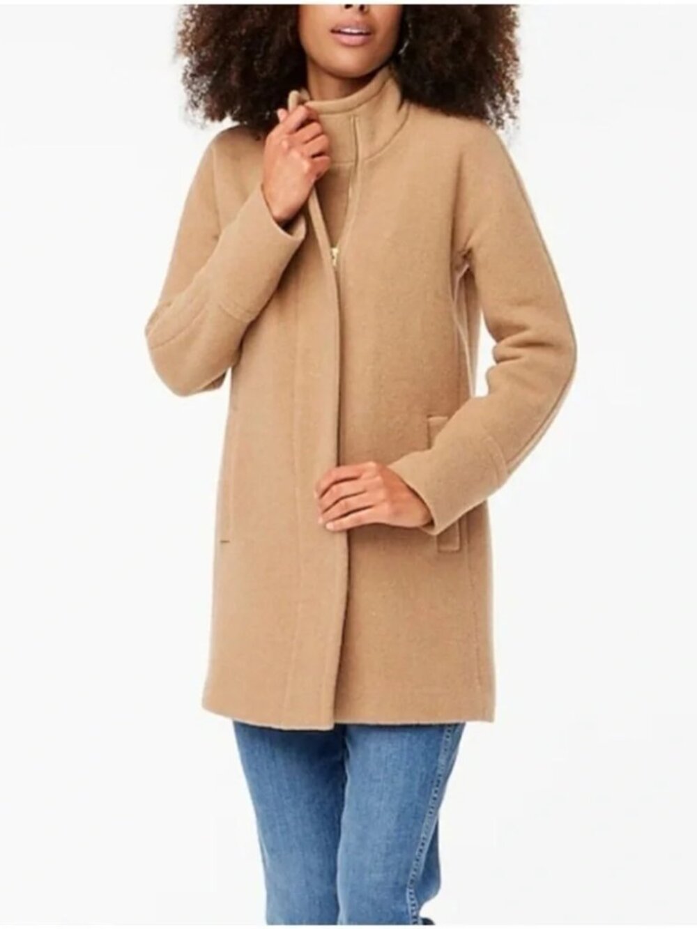 J. Crew Women's Beige Trench Coat 0 Petite